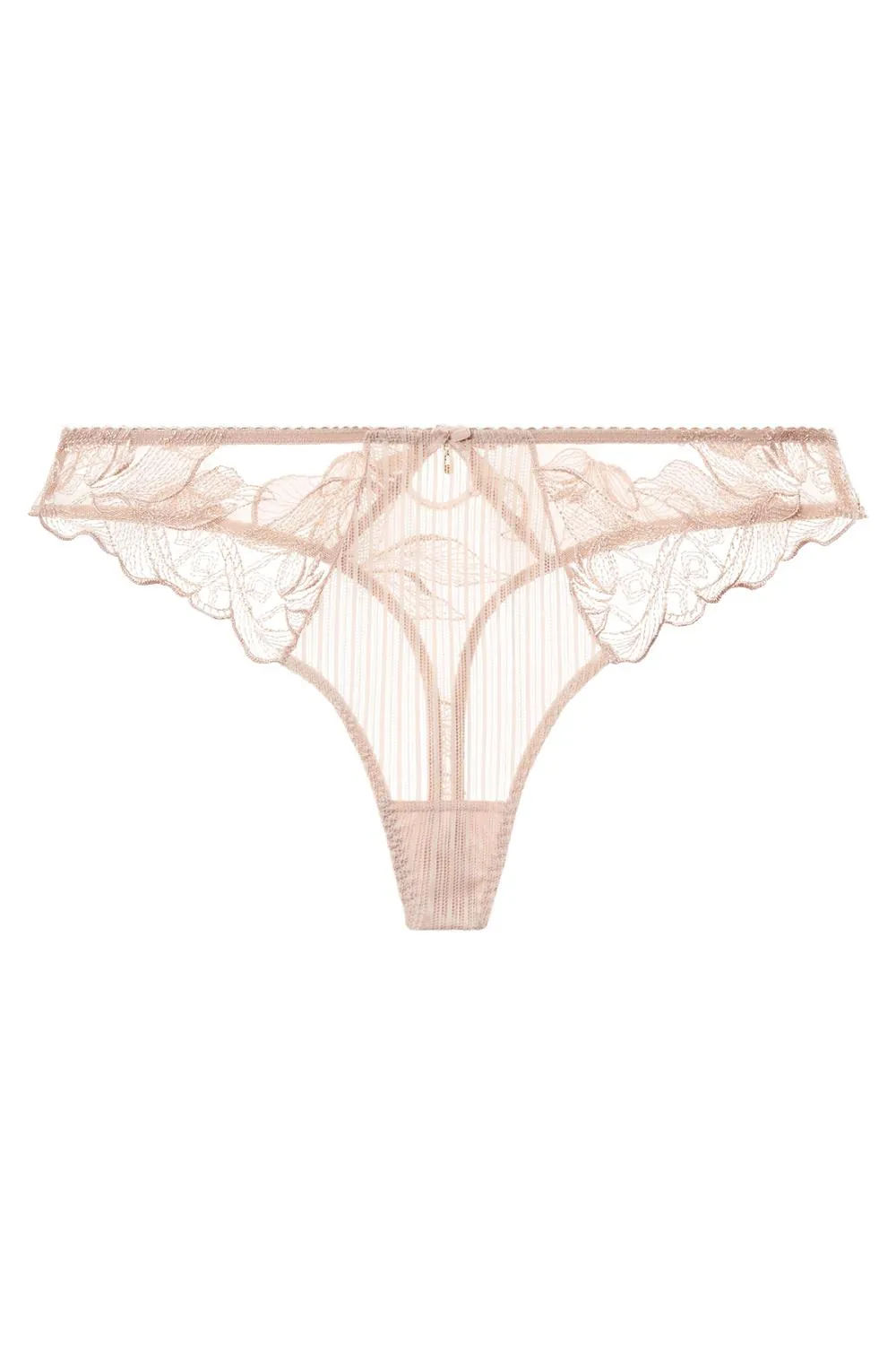 Aubade Fleur de Tattoo Tanga, Nude (TB26)