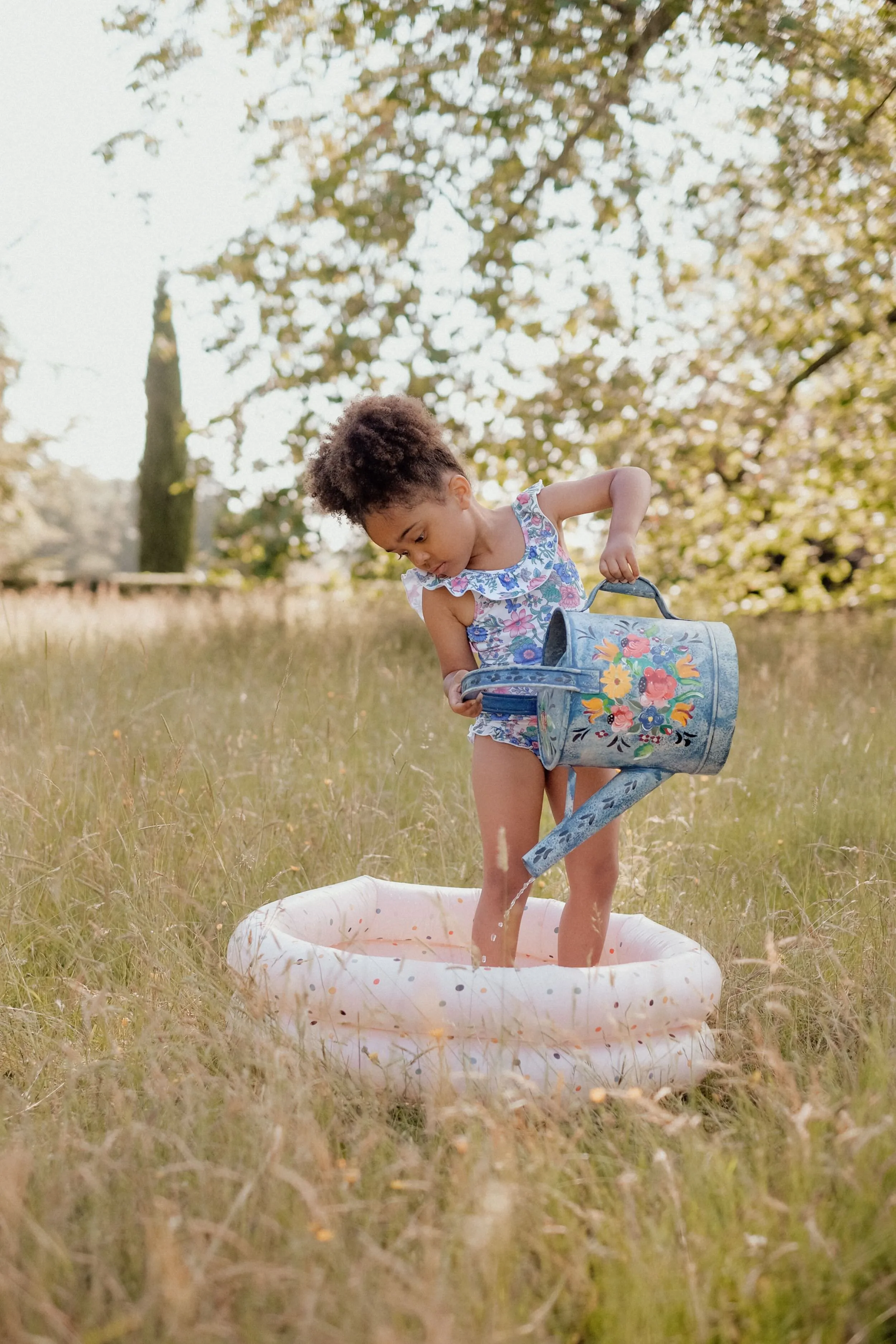 Blue Summer Meadow Andrea Bathing Suit