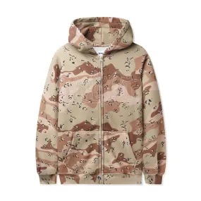 Butter Goods Breakdown Zip-Up Hoodie - Desert Camo