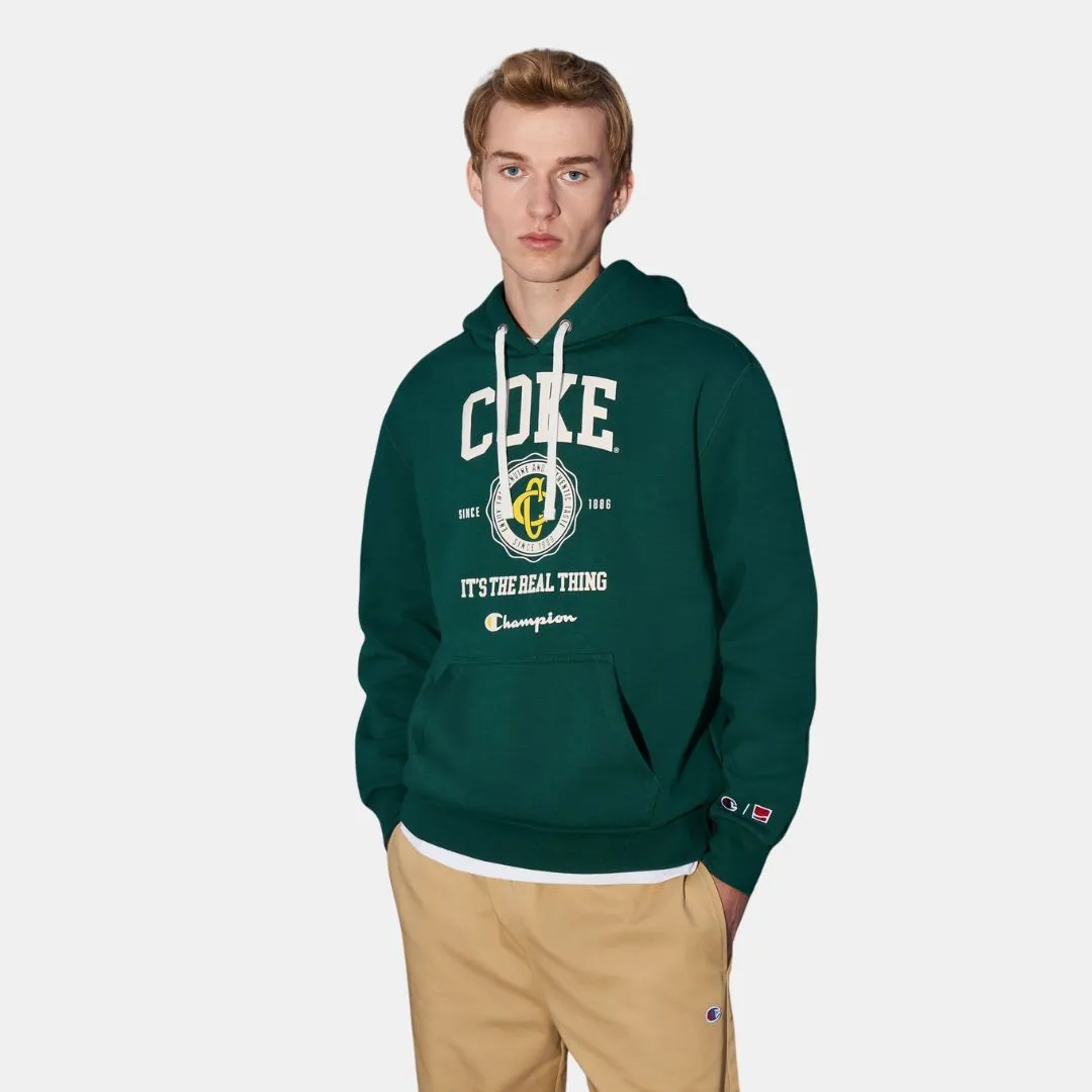 Champion x Coca Cola Hooded Sweatshirt GS502 Green