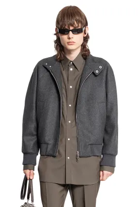 FENDI MAN GREY JACKETS