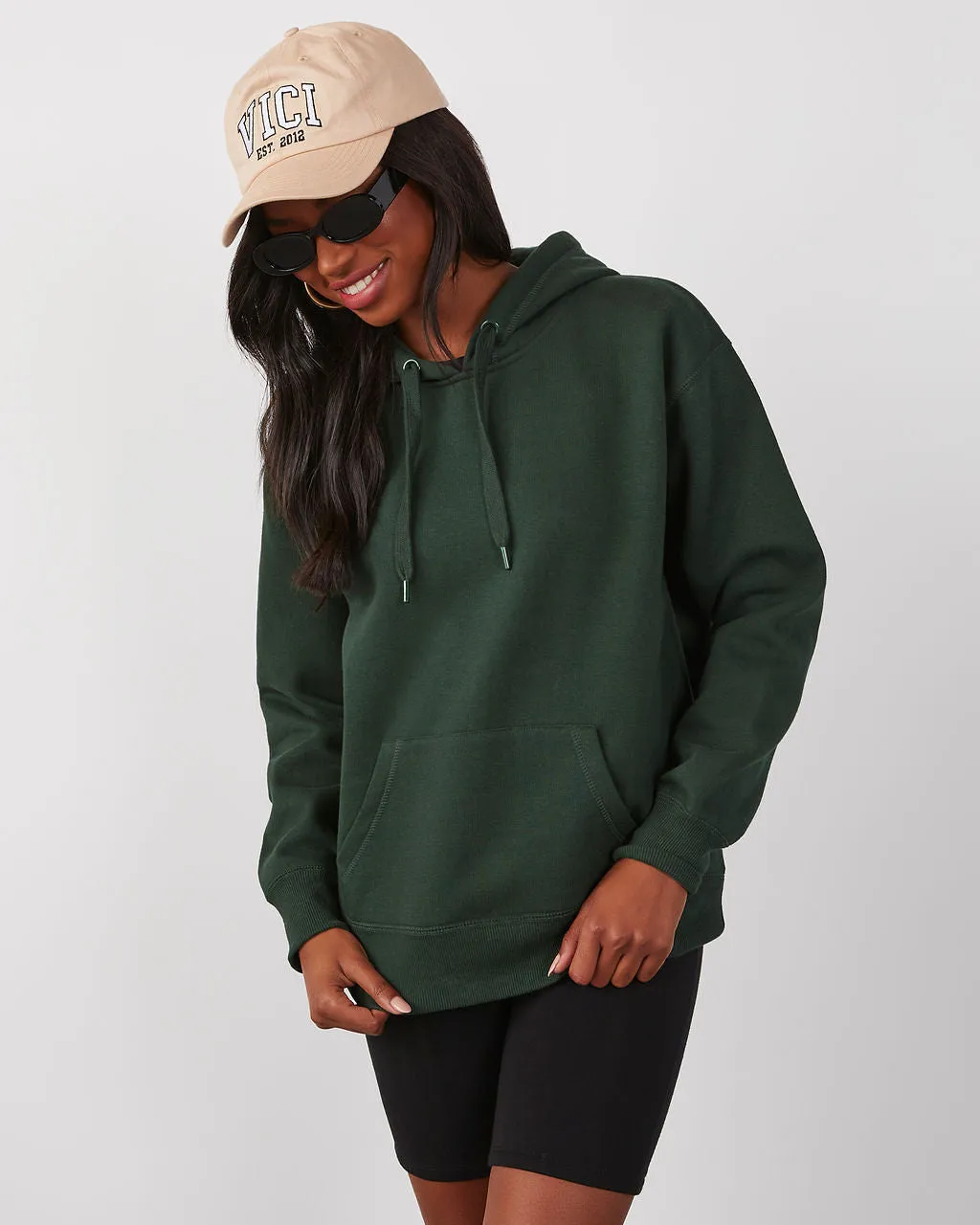 Forever Essential Cotton Blend Hoodie