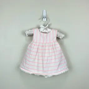 Janie and Jack Striped Skirted One Piece Dress Outfit 0-3 Months