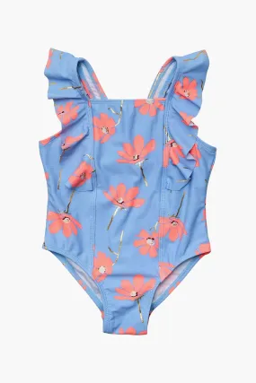 Kids Swimsuit Snapper Rock Beach Bloom Ruffle