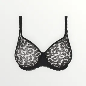 Leia Seamless Bra | Black