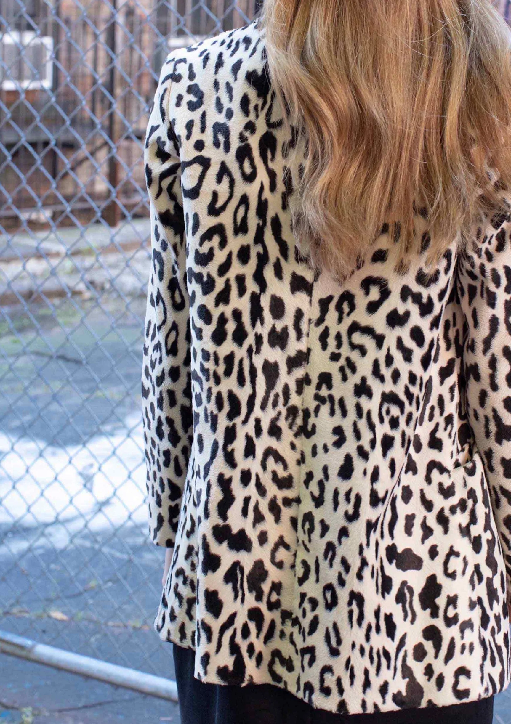 Leopard Print Coat