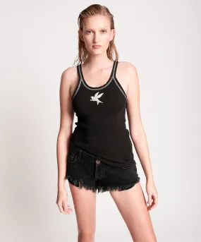 WORN BLACK BONTIAS LOW WAIST SHORT